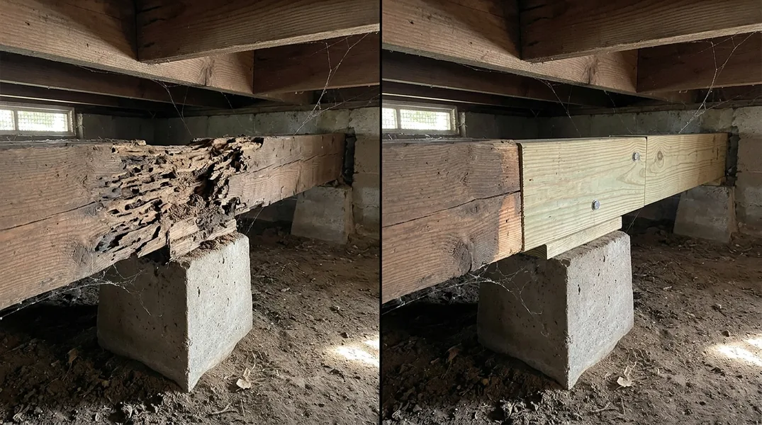 Why Santa Rosa Homes Get So Much Wood Rot and Termite Damage — and What to Do About It