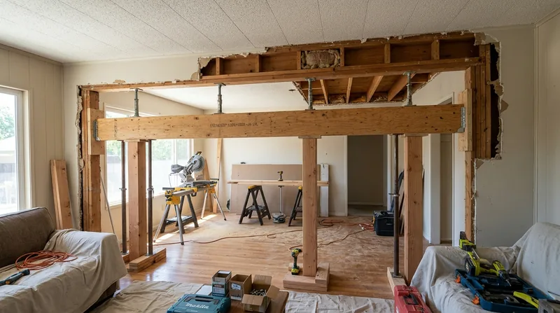Beam Replacement & Load-Bearing Wall Removal Santa Rosa